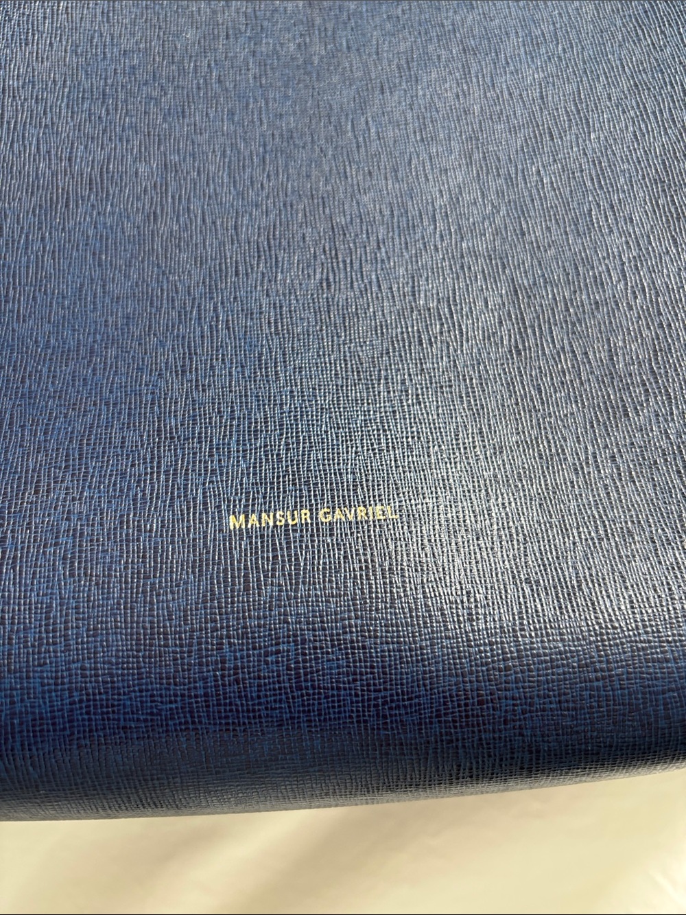 Mansur Gavriel sm zipper tote navy - Picture 2 of 5